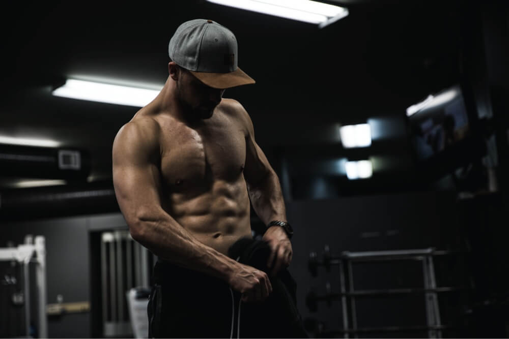 gym progress levage torse nu
