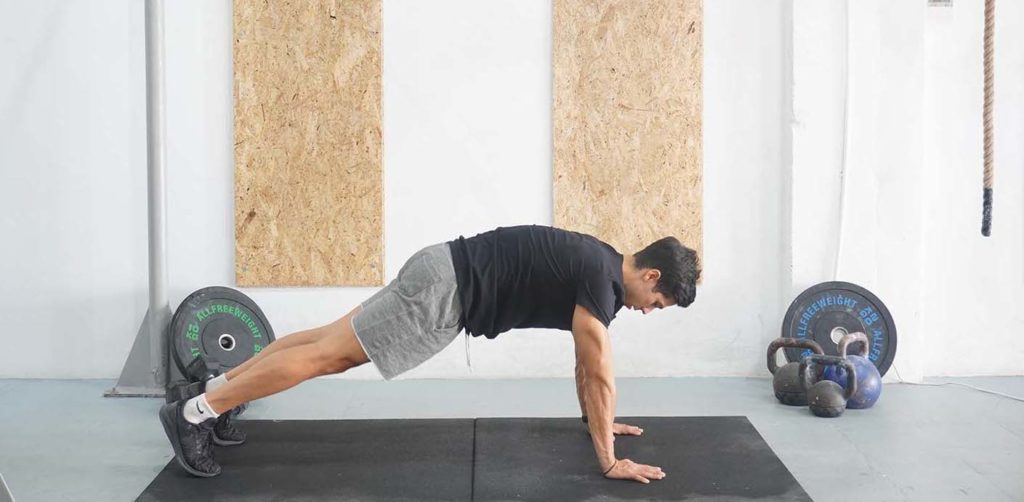 man burpee plank compound ab exercises